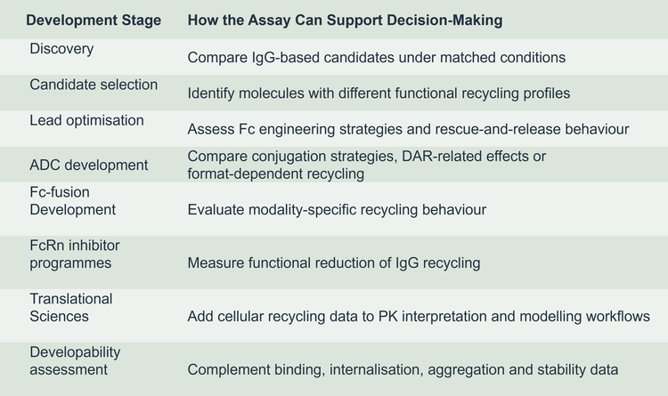 FcRn-Mediated Recycling Assay | RoukenBio